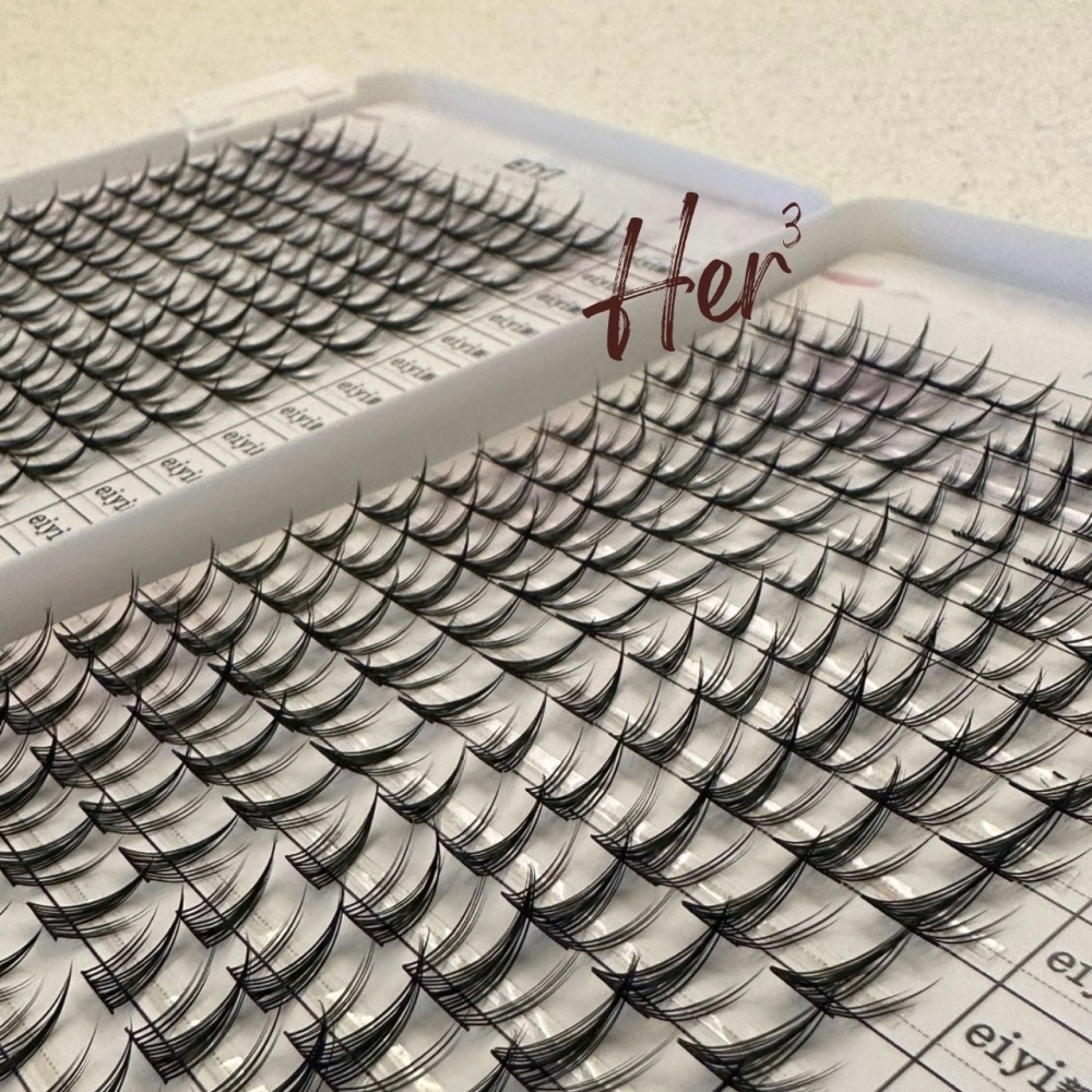 Her ³［需膠款］E0003 320簇漫畫大眼假睫毛-細節圖3