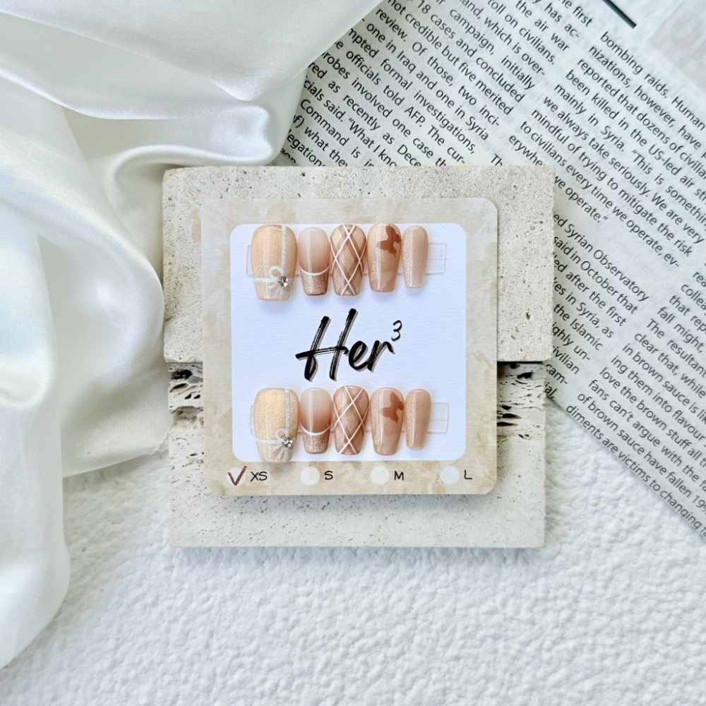 Her ³ 菱格蝴蝶『XS』-細節圖4