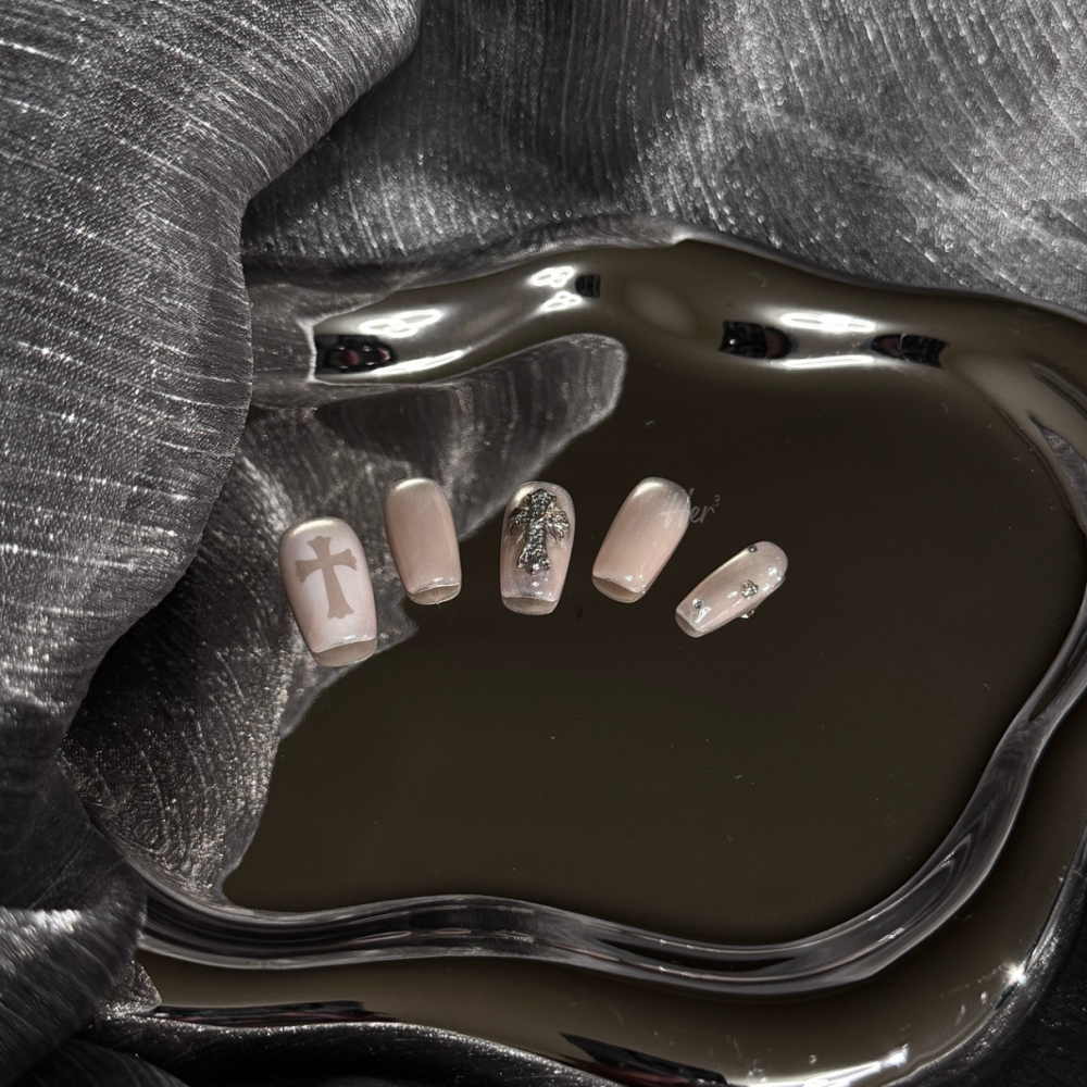 Her ³［十字之星］N0070立體十字微光感穿戴甲-細節圖6