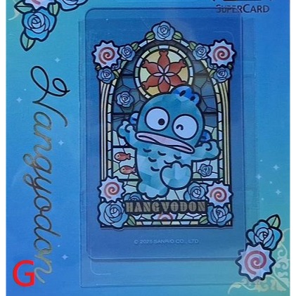 三麗鷗 彩繪玻璃 SUPERCARD 悠遊卡 HELLOKITTY、酷洛米、美樂帝、布丁狗、大耳狗、帕洽狗、人魚漢頓-細節圖7