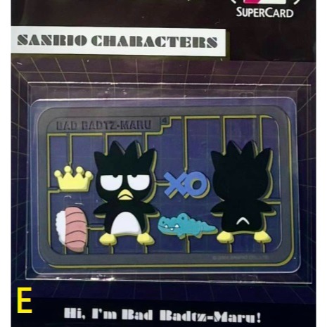 三麗鷗 模型 SuperCard悠遊卡 HELLO KITTY、酷洛米、美樂蒂、布丁狗、酷企鵝、大耳狗、帕洽狗、魚人漢頓-細節圖5