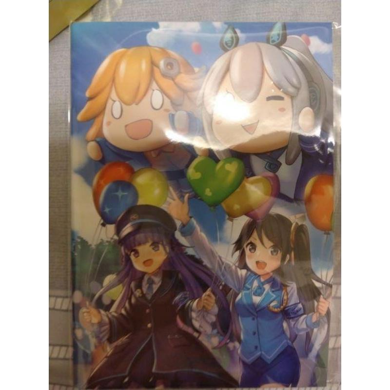 希萌創意 高捷少女 小穹 氣球大遊行皮製卡套+A5筆記本 全新 絕版品-細節圖2