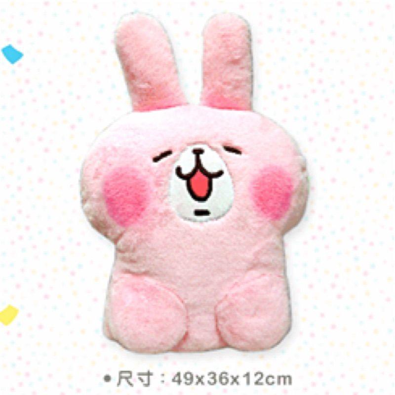 7-11 卡娜赫拉的小動物 暖腳套 P助 粉紅兔兔 兩款合售 P助底部有黃痕 不介意者再下標-細節圖3