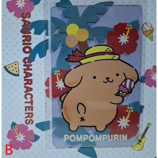 三麗鷗 烤焦系列 SuperCard 悠遊卡 酷洛米、布丁狗、帕洽狗、大耳狗、夏日派對、蜜糖女孩、焦糖男孩 七款可挑-細節圖2