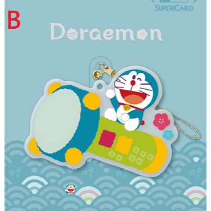 哆啦A夢 日式和風 Supercard 造型悠遊卡 銅鑼燒、縮小燈 兩款可挑 小叮噹-細節圖2