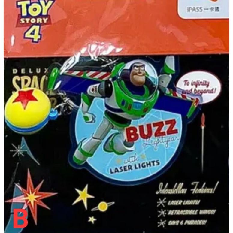 一卡通 iPASS 玩具總動員4 Woody、Buzz 造型一卡通 可挑款 胡迪 巴斯光年-細節圖2