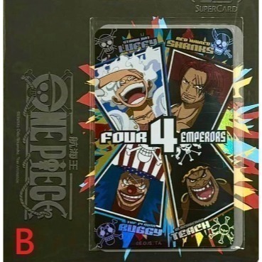 航海王Supercard 悠遊卡 新四皇 單售-細節圖2