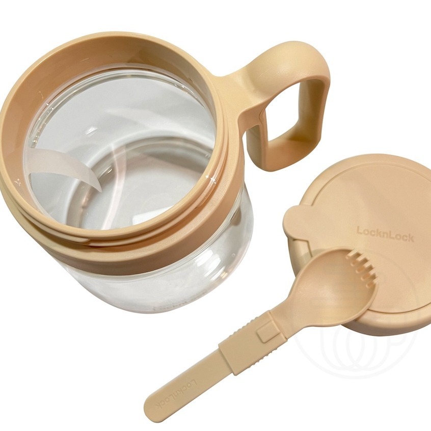 樂扣玻璃隨行早餐杯【春氛小舖】早餐杯 麥片杯 燕麥杯 代餐杯 隨行杯 牛奶杯 隨身杯 環保杯 耐熱玻璃-細節圖5