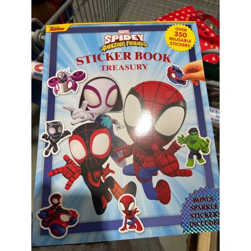 貼紙書 經典卡通貼紙書 冰雪奇緣 汪汪隊 玩具總動員 迪士尼公主 湯瑪士小火車 每本超過350張貼紙 可重複貼-細節圖3