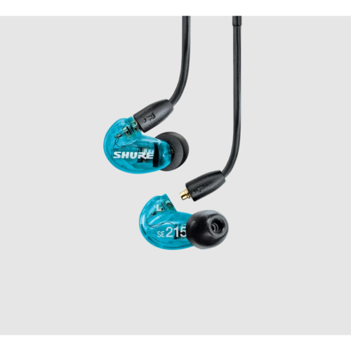 【微音耳機】【SHURE】AONIC 215 /通話監聽隔音耳機/耳麥/線控/3.5mm/台灣公司貨