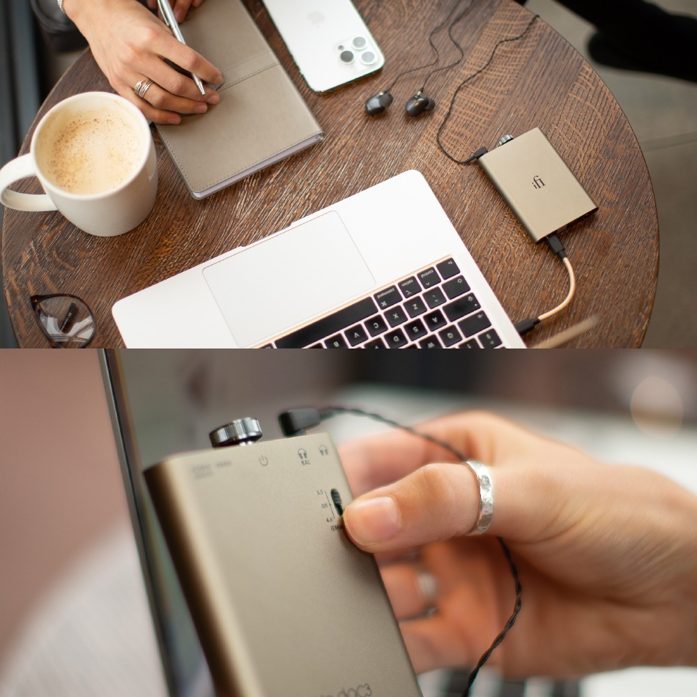 【微音耳機】【現貨】【ifi Audio】iFi hip-dac 3/隨身DAC/耳機擴大器/4.4/3.5-細節圖3