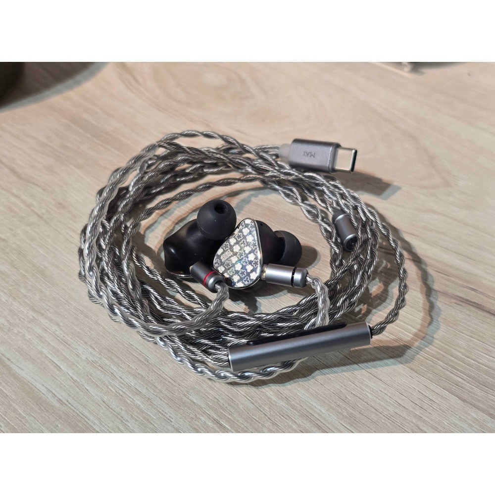 【微音耳機】【展示品】水月雨MoonDrop、MAY 梅 DSP入耳式耳機、Type C-細節圖2