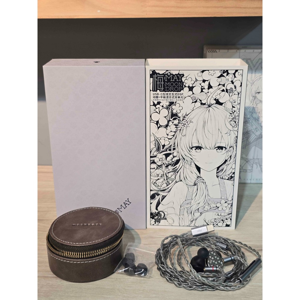 【微音耳機】【展示品】水月雨MoonDrop、MAY 梅 DSP入耳式耳機、Type C-細節圖3