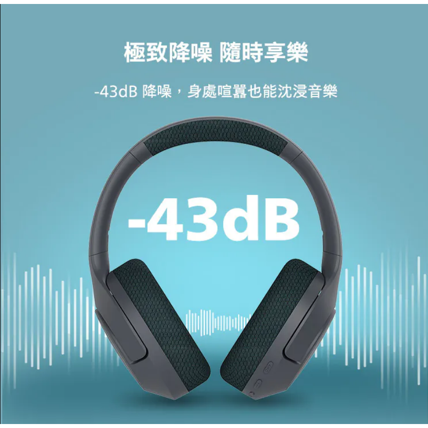 現貨【微音耳機】Philips City系列 TAH7508 降噪藍牙耳罩式耳機-細節圖4