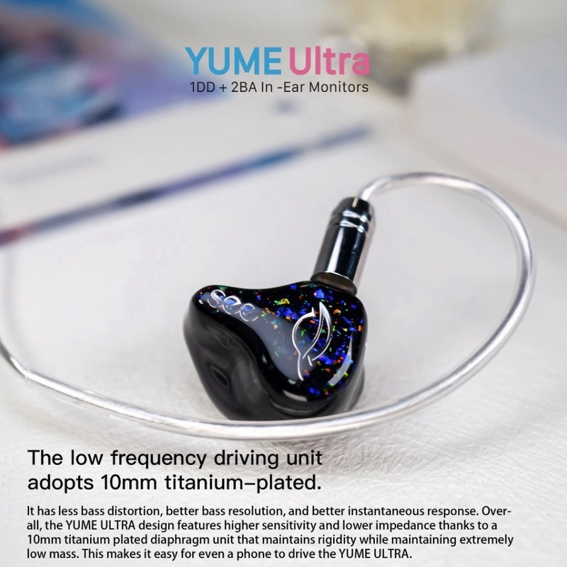 【微音耳機】展示品出售 See Audio Yume Ultra 1圈2鐵 三單體 台灣公司貨-細節圖4