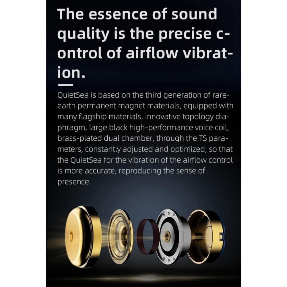 【微音耳機】展示品出售 Rose technics 弱水時砂 x iKKO 聯名 靜海 Quiet Sea-細節圖4