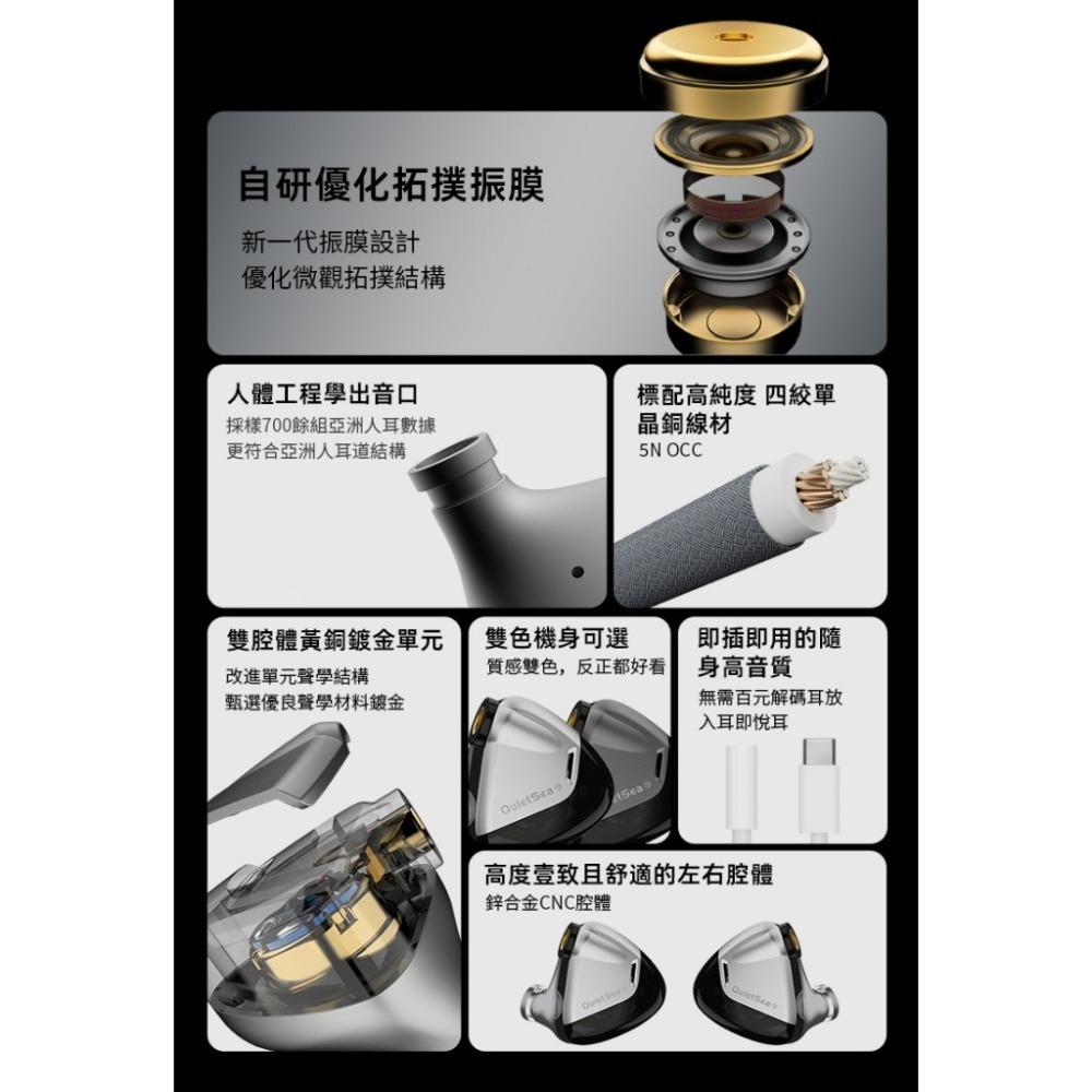 【微音耳機】展示品出售 Rose technics 弱水時砂 x iKKO 聯名 靜海 Quiet Sea-細節圖6