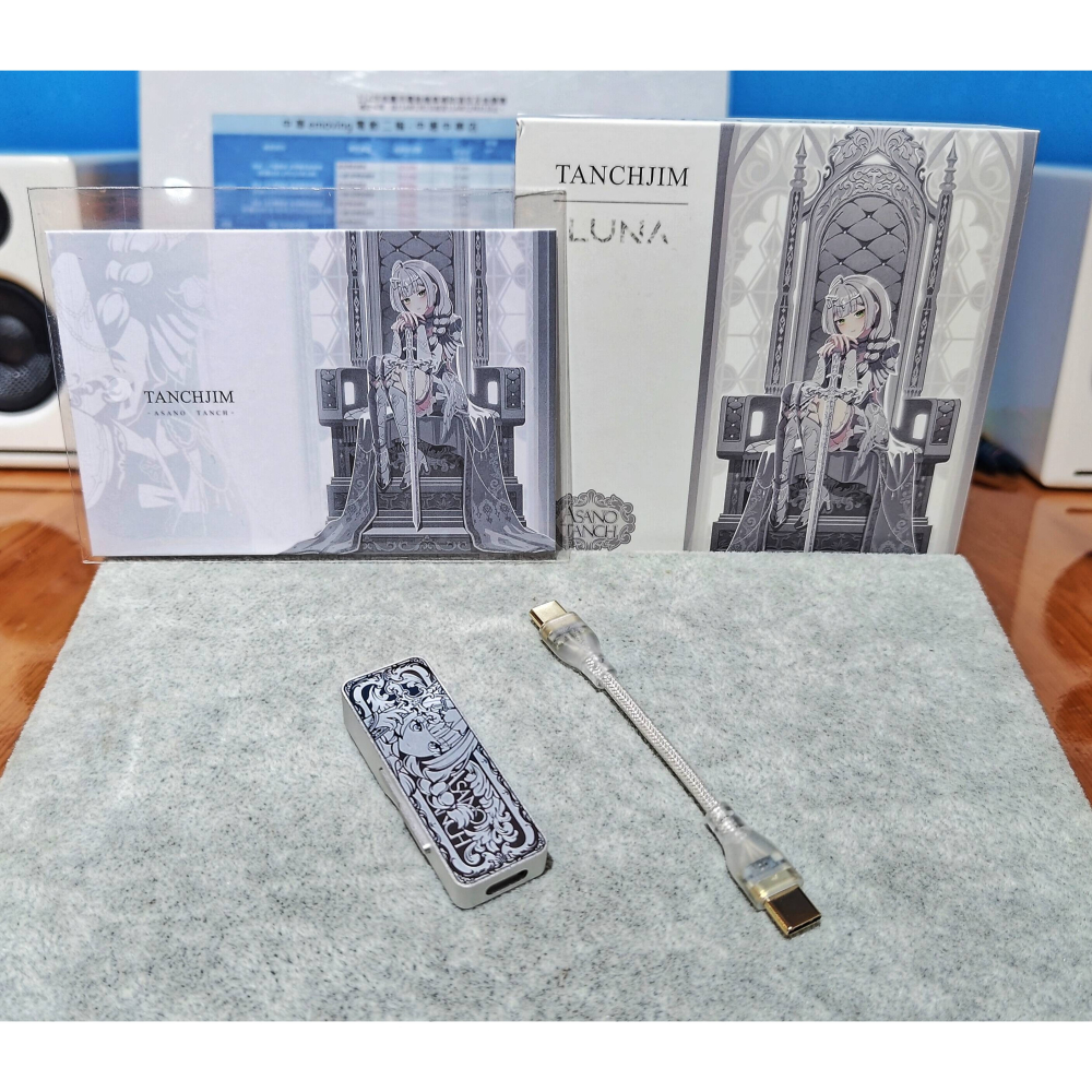 【微音耳機】天使吉米 TANCHJIM LUNA 『淺野天琪 銀之劍』旗艦小尾巴-細節圖4