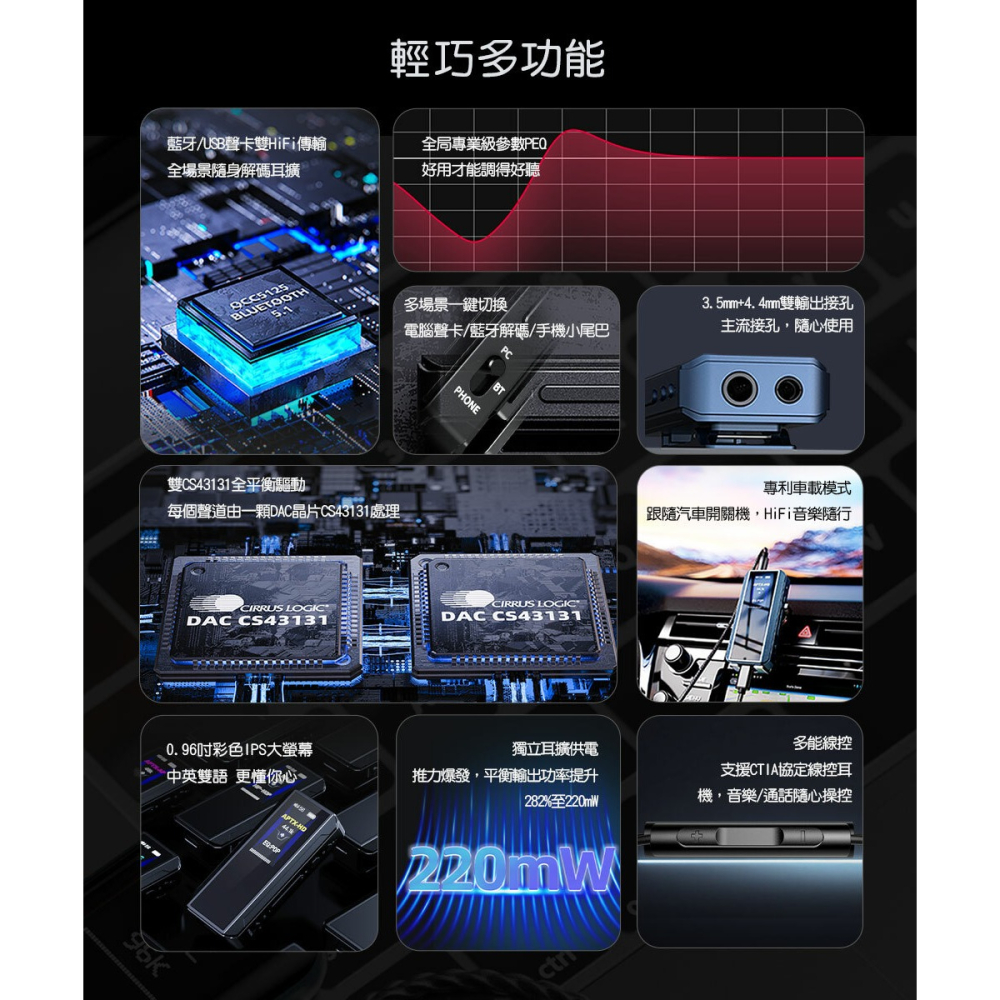 【微音耳機】FiiO BTR13 隨身Hi-Fi藍牙音樂接收器-細節圖2