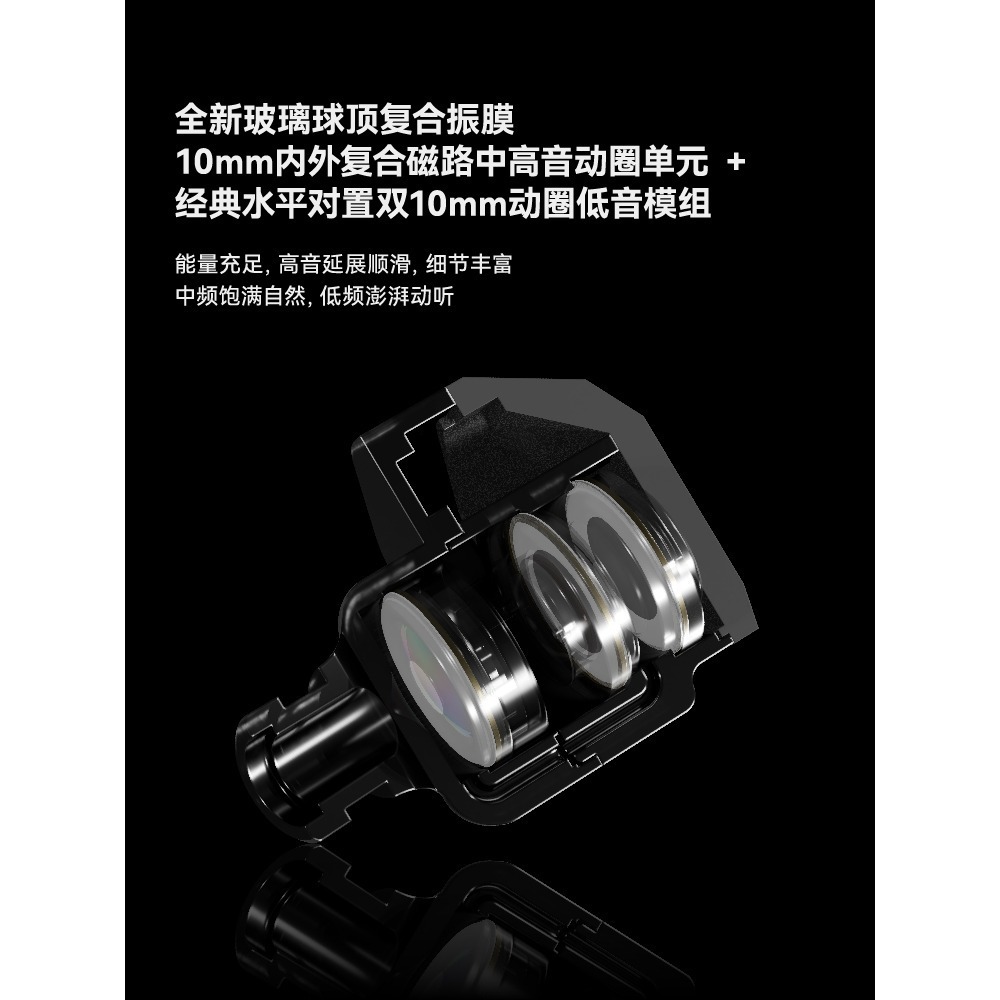 【微音耳機】水月雨MoonDrop Harmon 和鳴、三動圈入耳式耳機-細節圖4