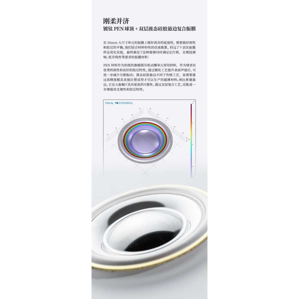 【微音耳機】水月雨MoonDrop 水平線horizon 開放式動圈耳罩耳機-細節圖4