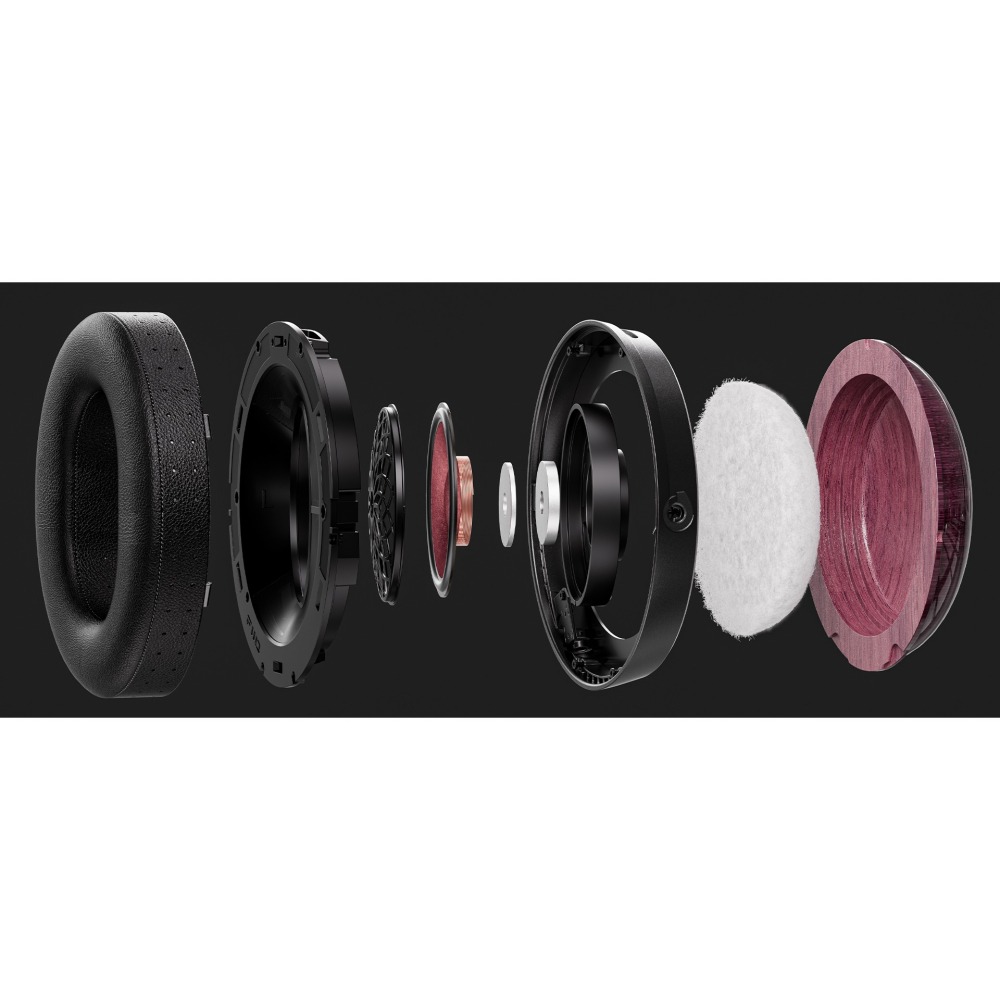 【微音耳機】FiiO FT13 封閉式耳罩耳機、紫心木耳殼、60 mm 大尺寸動圈、「木纖維＋羊毛」複合振膜-細節圖6