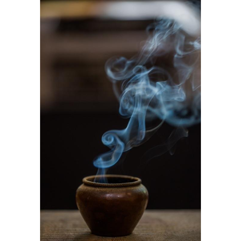 除障香粉 天然研選白檀、藏柏、除障草.堪巴草..等等配料，粉末狀 除障 淨化 收驚-細節圖2