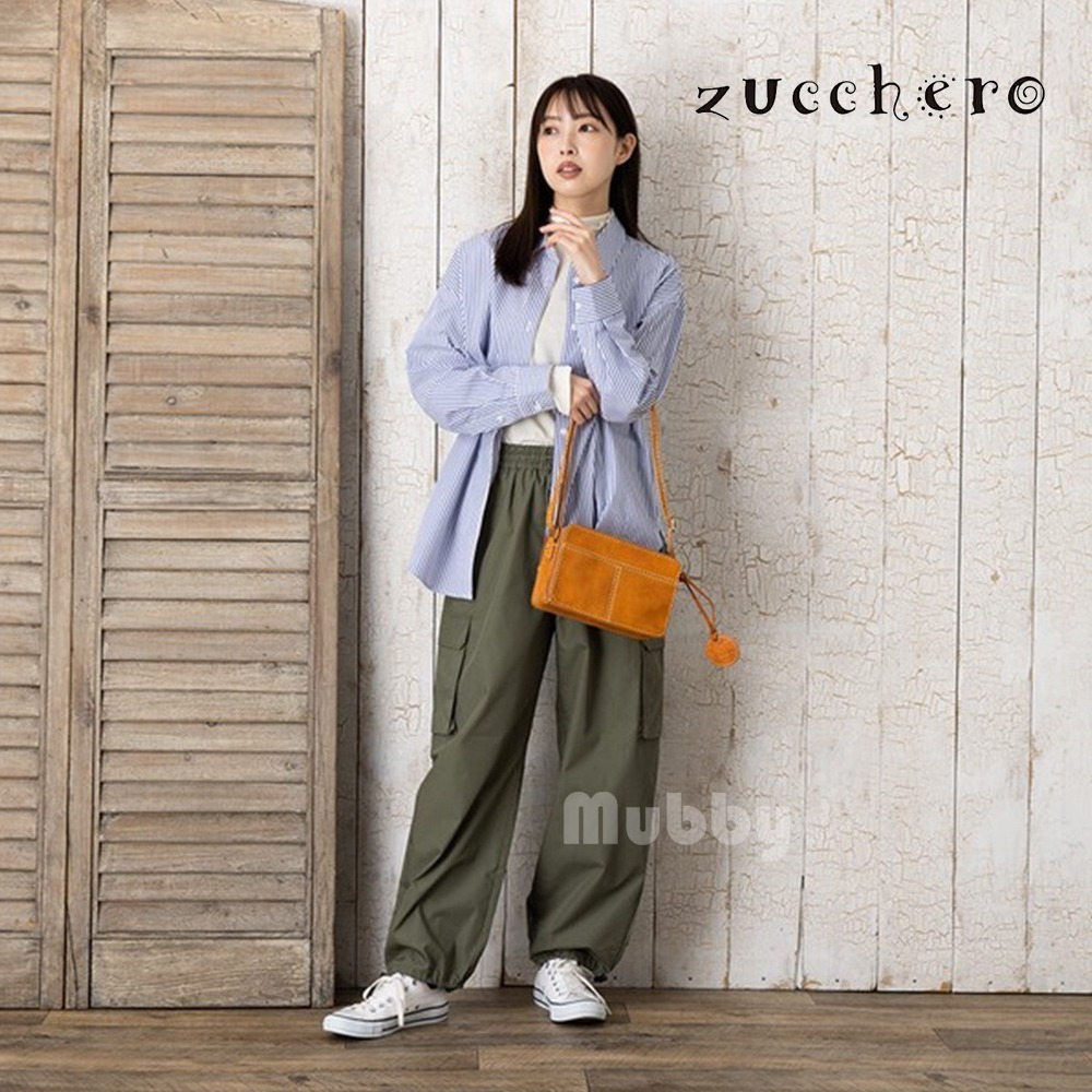 日本品牌 zucchero 手工製真皮馬鞍包 單肩包 側背包 皮革迷你肩背包 植鞣皮革 日本雜誌介紹熱銷款 現貨-細節圖6