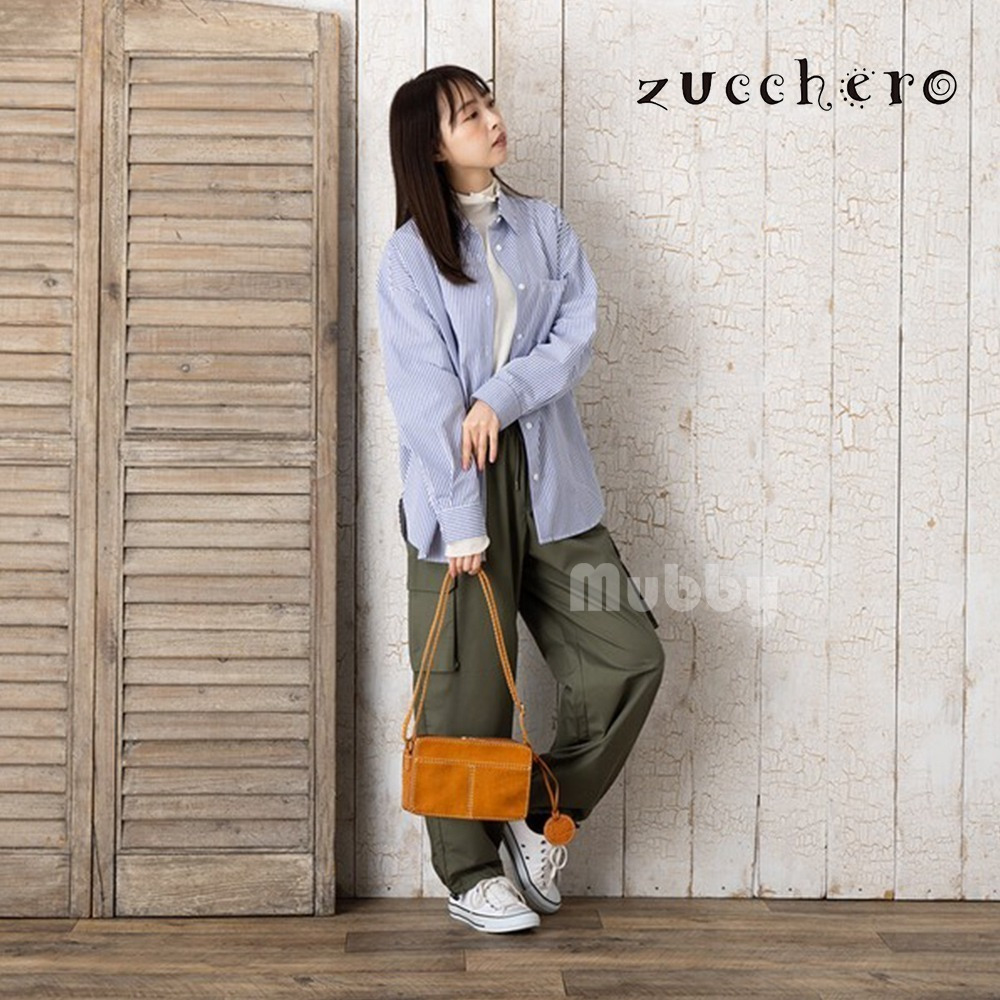 日本品牌 zucchero 手工製真皮馬鞍包 單肩包 側背包 皮革迷你肩背包 植鞣皮革 日本雜誌介紹熱銷款 現貨-細節圖7