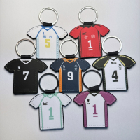 【排球少年｜音駒高校】二創 隊服雙面鑰匙圈