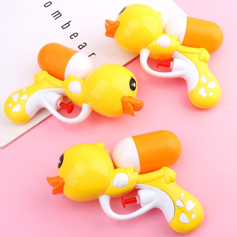 ★ 現貨在台 24H內出貨 ★【伊代】 小黃鴨水槍 戲水玩具 小鴨水槍 沙灘 戲水 卡通 水槍-細節圖5