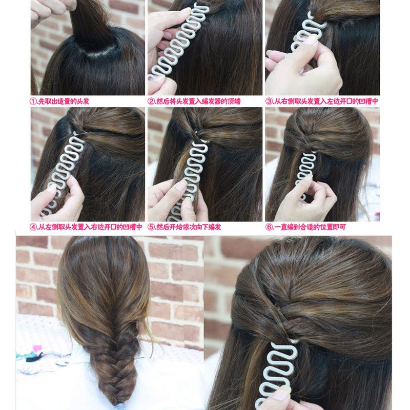 ★ 現貨在台 24H內出貨 ★【伊代】魚骨波浪編髮器 波浪編髮器 麻花辮 編髮工具 盤髮器 編髮器 編髮造型工具 蜈蚣編-細節圖3