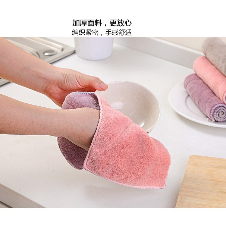 ★ 現貨在台 24H內出貨 ★【伊代】抹布 吸水抹布  珊瑚絨抹布 洗碗巾 洗碗布 擦車布 家事布 纖維抹布-細節圖6