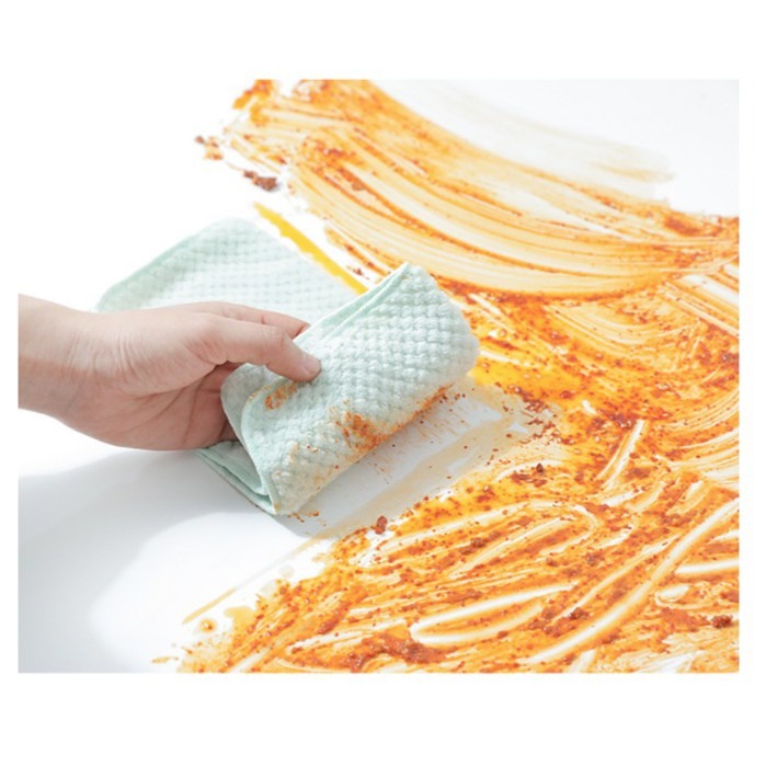 ★ 現貨在台 24H內出貨 ★【伊代】抹布 格紋抹布 菠蘿紋抹布 超吸水抹布 珊瑚絨抹布 洗碗布 洗碗巾 擦車布 擦拭布-細節圖3