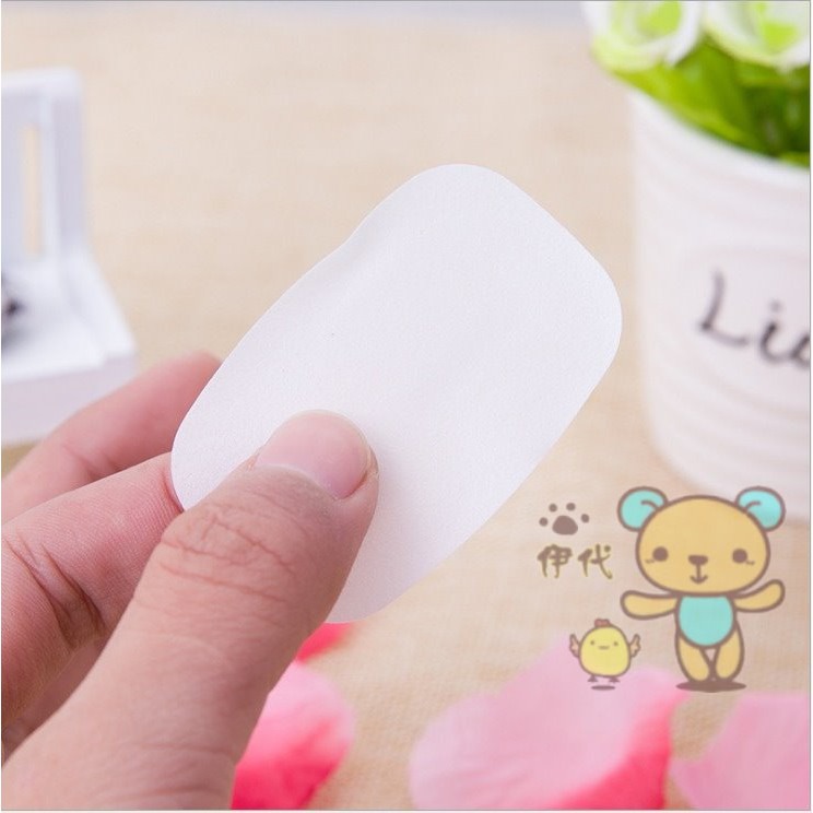 ★ 現貨在台 24H內出貨 ★【伊代】香皂片 肥皂片 洗手紙 香皂紙 肥皂紙 攜帶式香皂紙 洗手皂片 清潔手部 外出必備-細節圖6