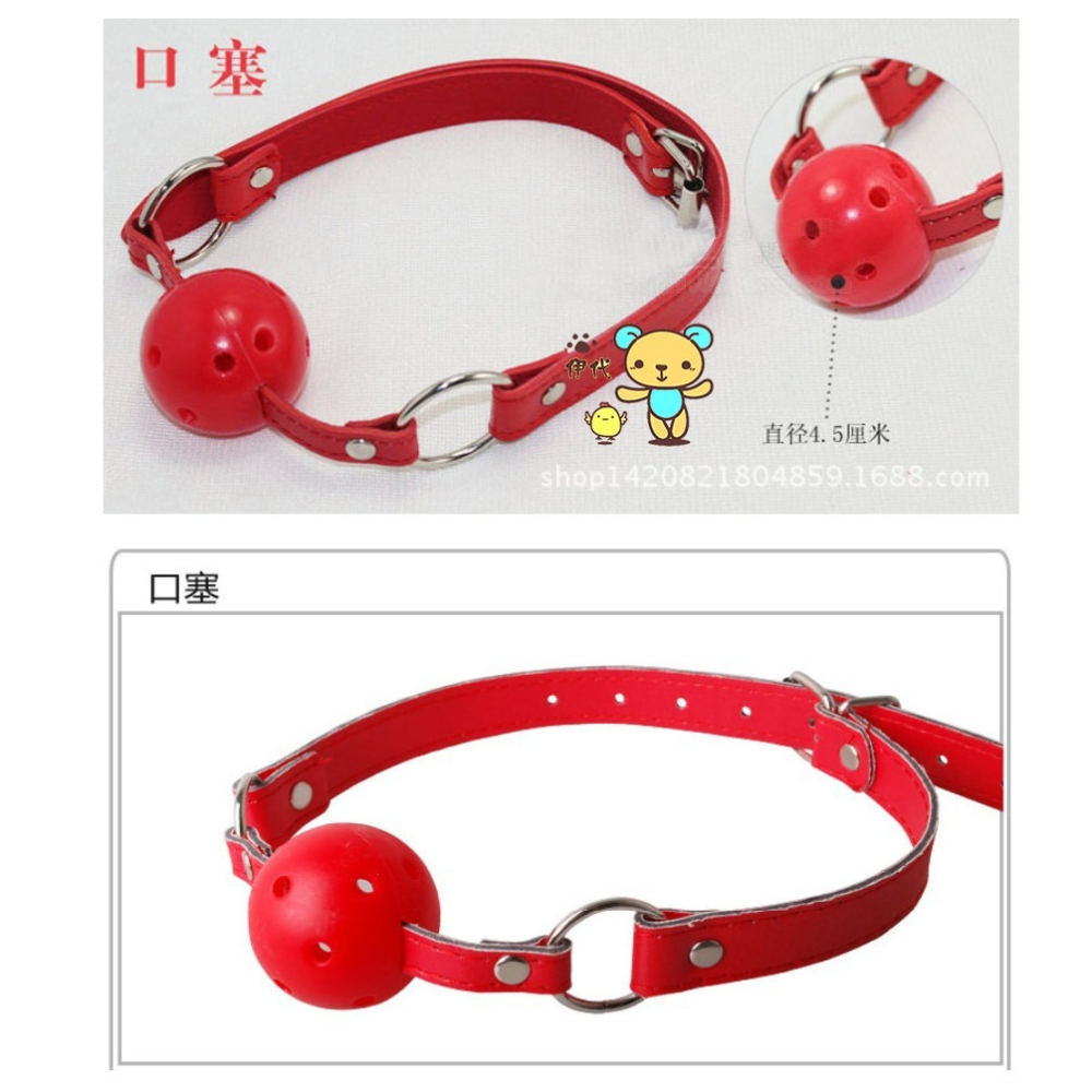 ★ 現貨在台 24H內出貨 ★【伊代】口水球 口塞 SM 口枷 口塞球 SM口塞 口球 情趣用品 情趣口球 情趣口塞-細節圖2