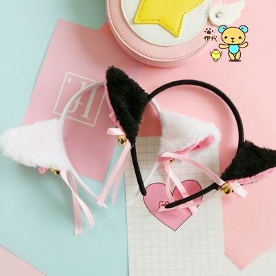 【伊代】貓耳朵 髮箍 性感 貓耳朵 情趣 髮箍 可愛 萌 耳朵COSPLAY道具 配飾 豹耳朵 髮夾 兔女郎 性感內衣-細節圖3