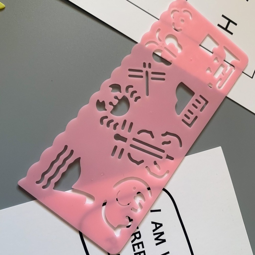 【伊代】 畫尺 繪圖尺 繪畫尺 畫圖尺 萬花尺 繪畫模板 畫圖模板 畫畫尺 圖形尺 花邊尺 速畫板-細節圖6