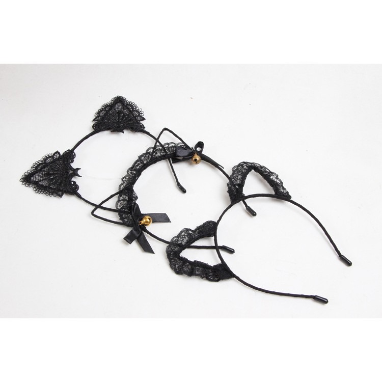 ★ 現貨在台 24H內出貨 ★【伊代】蕾絲髮箍 貓耳髮箍 髮箍 性感髮箍 耳朵髮箍 蕾絲性感髮箍 蕾絲貓耳髮箍 貓咪髮箍-細節圖7