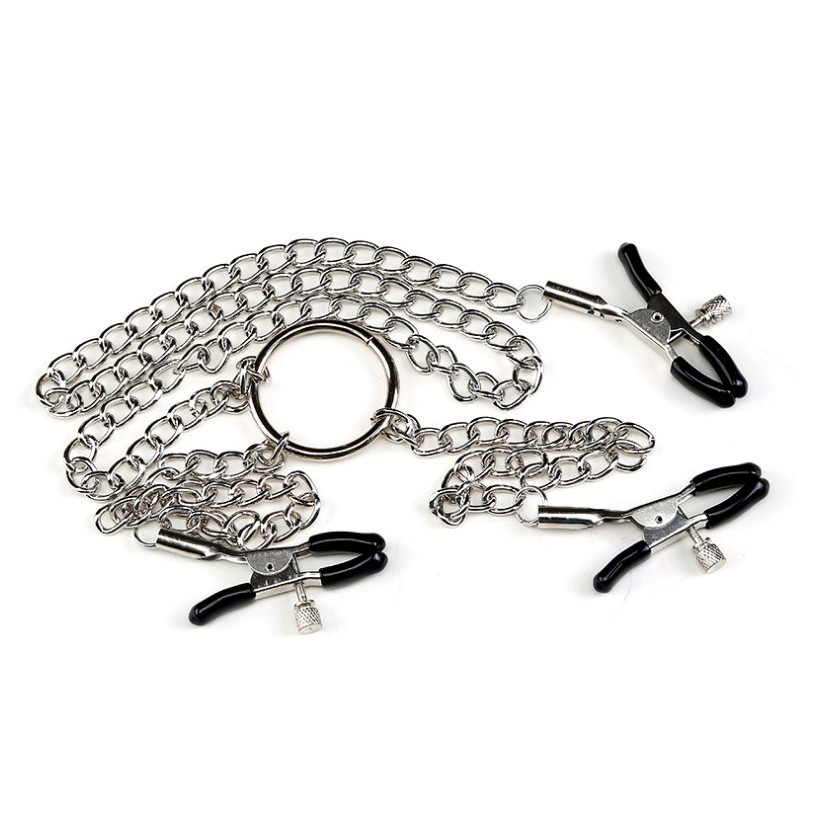 ★ 現貨在台 24H內出貨 ★【伊代】情趣乳夾 乳夾 乳頭夾 乳頭夾子 陰蒂夾 SM 情趣用品 三頭乳夾 四頭乳夾-細節圖3