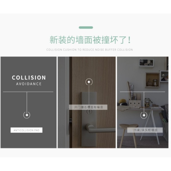 ★ 現貨在台 24H內出貨 ★【伊代】米奇防撞門墊 防撞門墊 防撞角 防撞墊 門把防撞墊 門把防護墊 防護門墊 門檔-細節圖2
