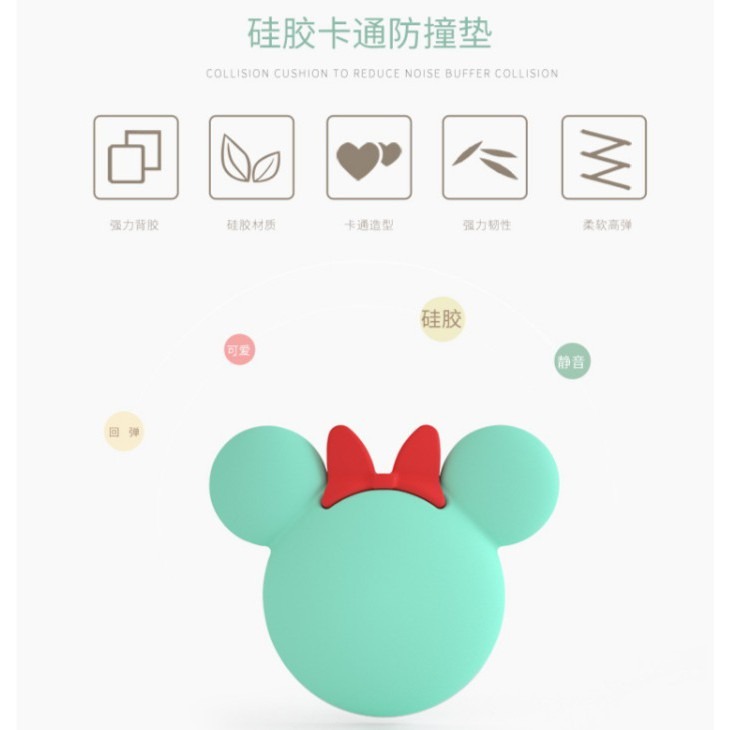 ★ 現貨在台 24H內出貨 ★【伊代】米奇防撞門墊 防撞門墊 防撞角 防撞墊 門把防撞墊 門把防護墊 防護門墊 門檔-細節圖3