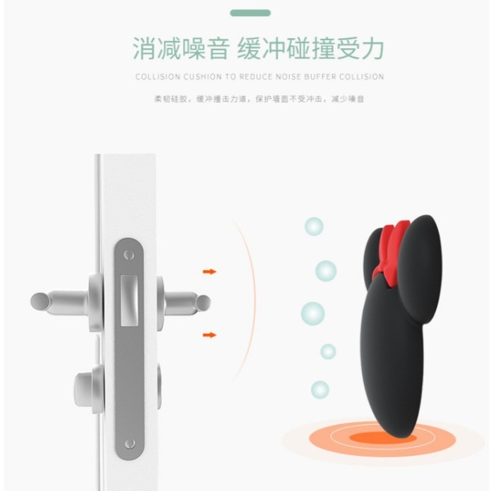 ★ 現貨在台 24H內出貨 ★【伊代】米奇防撞門墊 防撞門墊 防撞角 防撞墊 門把防撞墊 門把防護墊 防護門墊 門檔-細節圖5