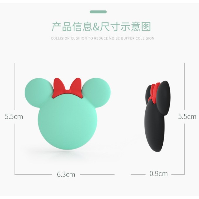 ★ 現貨在台 24H內出貨 ★【伊代】米奇防撞門墊 防撞門墊 防撞角 防撞墊 門把防撞墊 門把防護墊 防護門墊 門檔-細節圖7