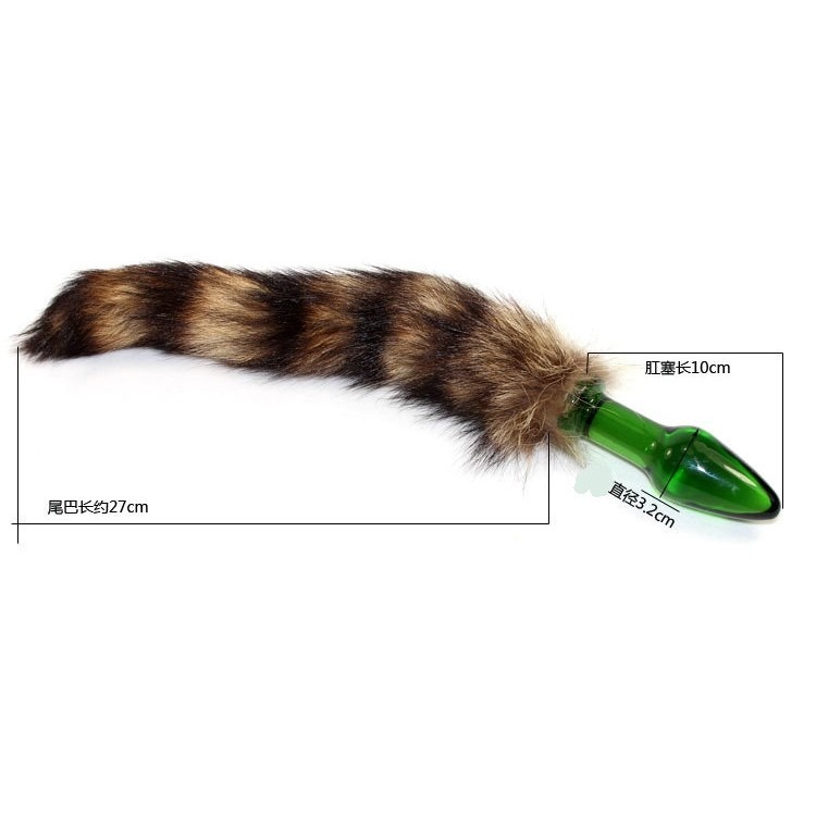 ★ 現貨在台 24H內出貨 ★【伊代】錐形 瑪瑙琥珀 肛塞 肛塞 狐狸尾巴 尾巴肛塞 成人 情趣 後庭-細節圖3