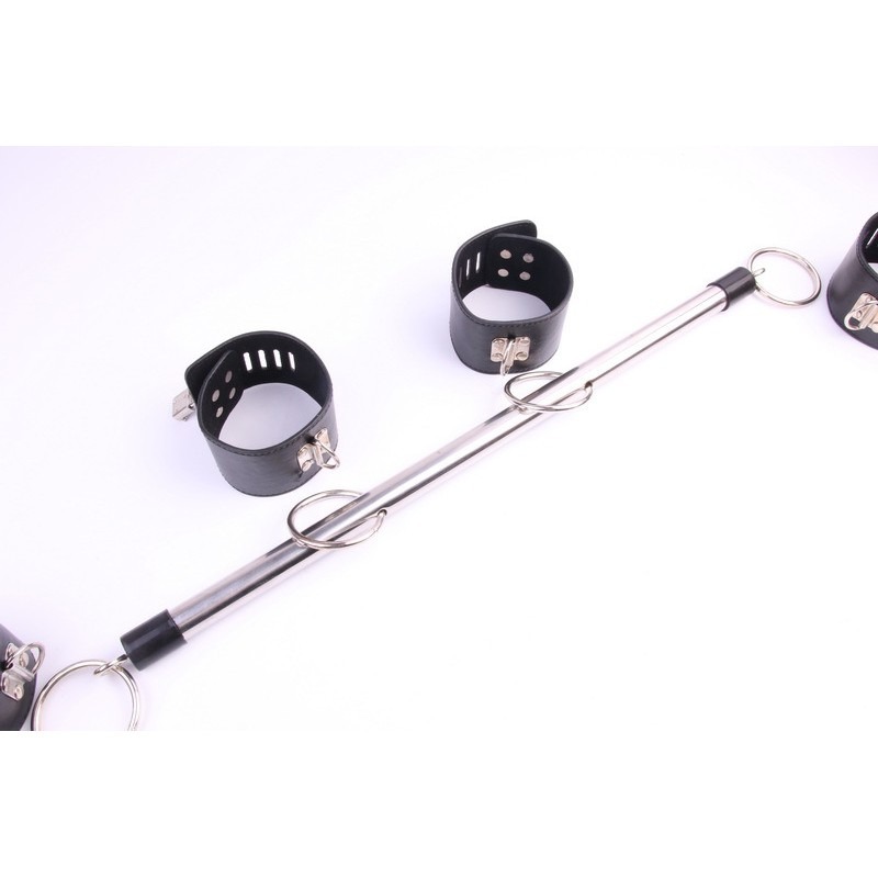 ★ 現貨在台 24H內出貨 ★【伊代】3023不銹鋼 一字架 金屬手銬 腳拷 情趣 張腿 束縛 捆綁 帶手腳固定架-細節圖3