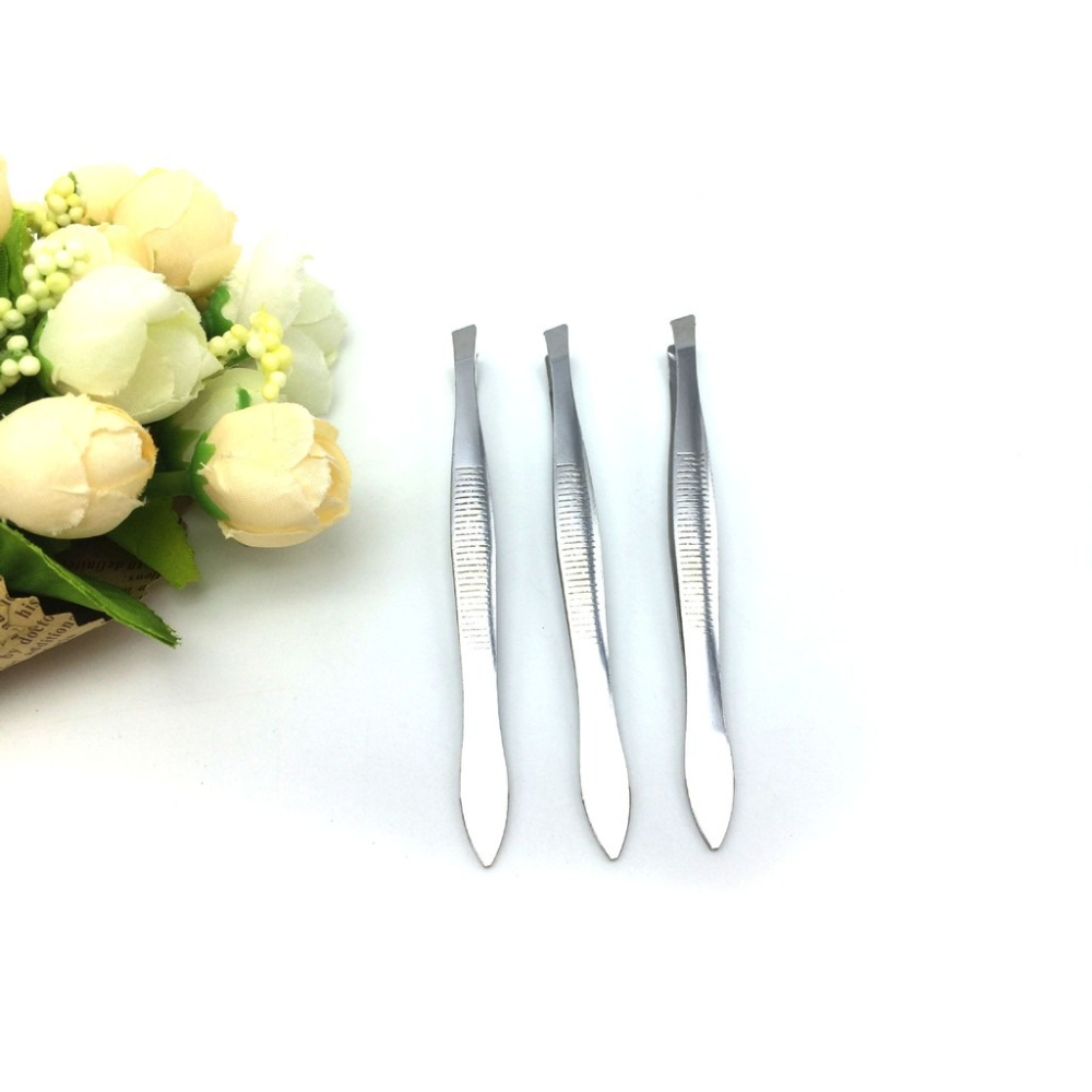 ★ 現貨在台 24H內出貨 ★【伊代】3009不鏽鋼拔毛夾子 口眉夾 拔毛夾 修眉鑷子 眉鉗 眉夾 拔毛夾 美妝工具-細節圖3