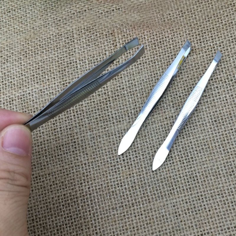 ★ 現貨在台 24H內出貨 ★【伊代】3009不鏽鋼拔毛夾子 口眉夾 拔毛夾 修眉鑷子 眉鉗 眉夾 拔毛夾 美妝工具-細節圖6