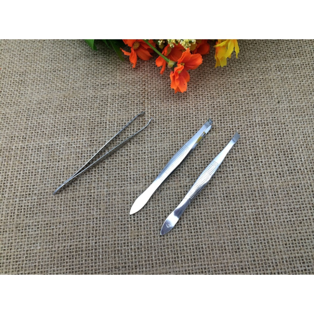 ★ 現貨在台 24H內出貨 ★【伊代】3009不鏽鋼拔毛夾子 口眉夾 拔毛夾 修眉鑷子 眉鉗 眉夾 拔毛夾 美妝工具-細節圖9