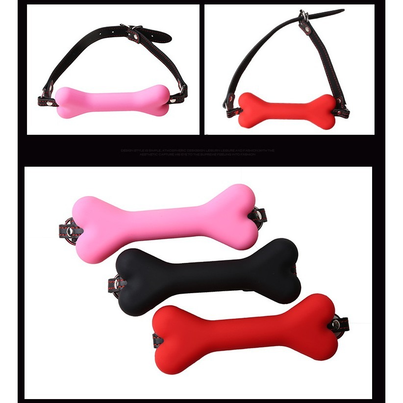 ★ 現貨在台 24H內出貨 ★【伊代】成人用品 狗骨頭口塞 情趣 性玩具 調教 口塞 口球-細節圖4